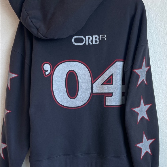 HOLLISTER Red Bull Racing Boxy Charcoal Gray Hoodie • Large - Picture 6 of 12